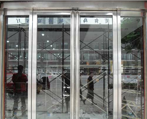深圳愛邦不銹鋼門商店不銹鋼門雙開門